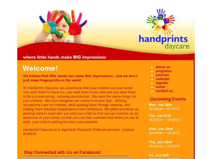 www.handprintsdaycare.com