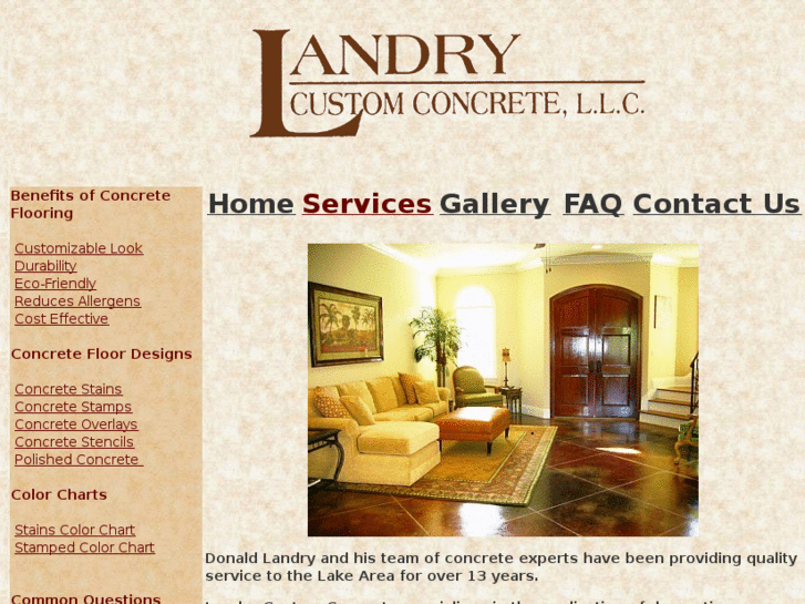 www.landrycustomconcrete.com