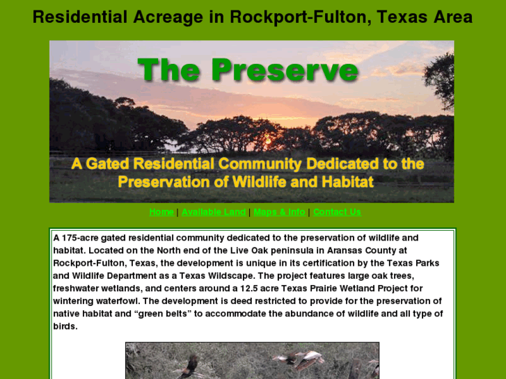 www.rockporttxpreserve.com