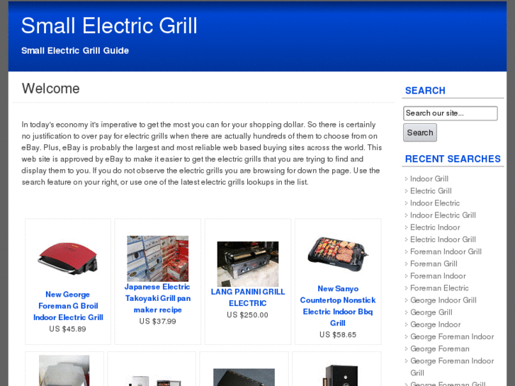 www.smallelectricgrill.com