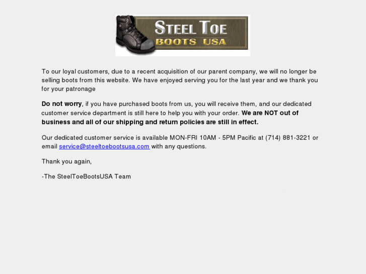 www.steeltoebootsusa.com