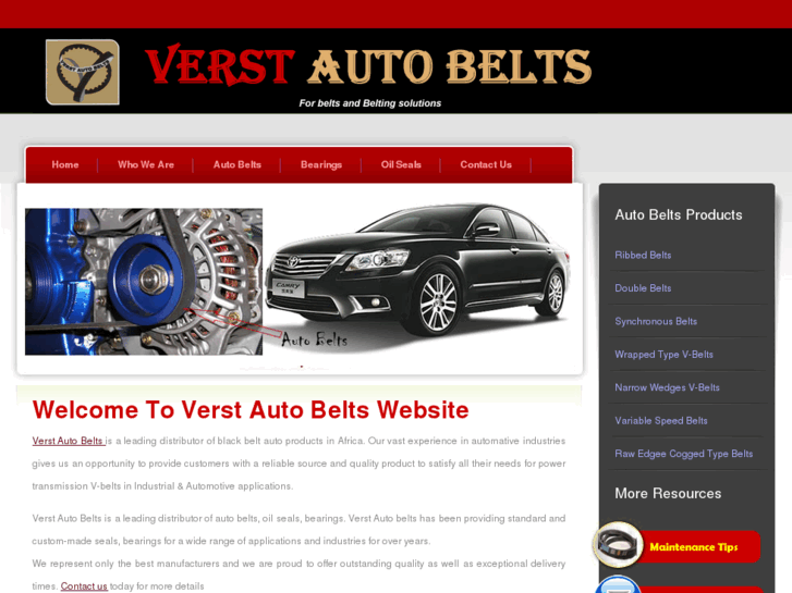 www.verstautobelts.com