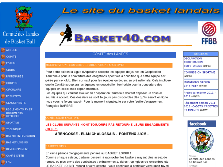 www.basket40.com