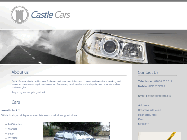 www.castlecars.biz