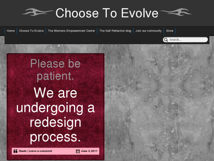 www.choosetoevolve.com
