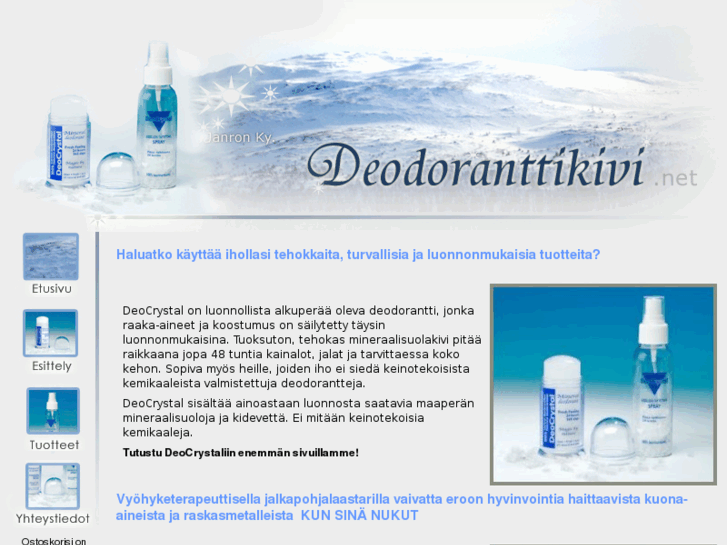 www.deodoranttikivi.net