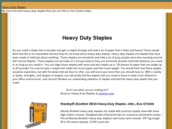 www.heavydutystaple.com