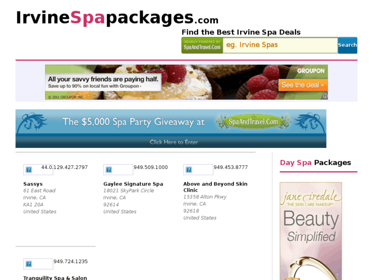 www.irvinespapackages.com