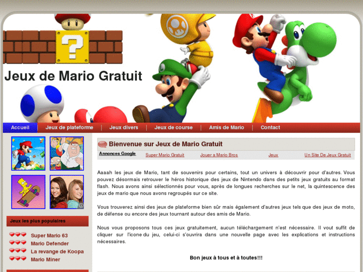 www.jeuxdemariogratuit.net