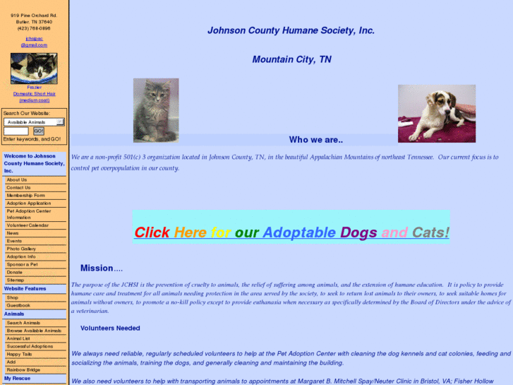 www.johnsoncountyhumanesocietyinc.org