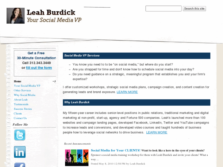 www.leahburdick.com