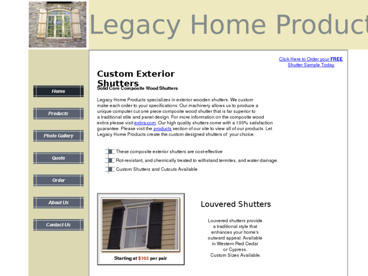 www.legacyhomeproducts.com