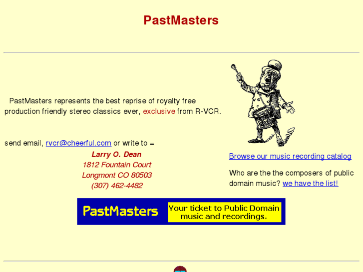 www.pastmasters.us