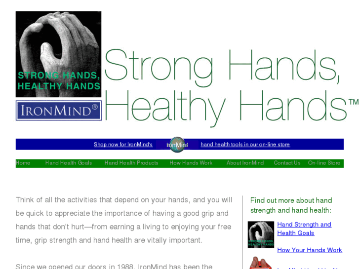 www.strongandhealthyhands.com