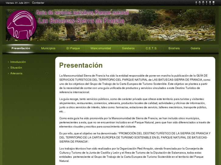 www.turismobatuecassierradefrancia.com