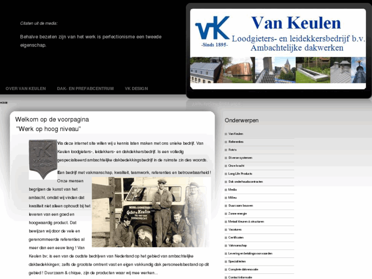 www.vankeulen-loodgieters.nl