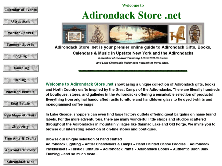 www.adirondackstore.net