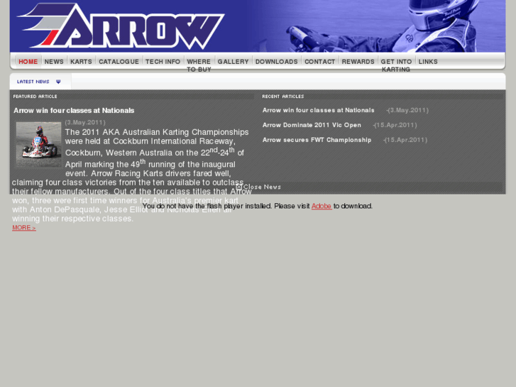 www.arrowkarts.com.au