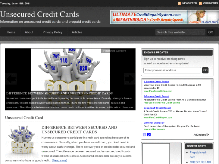 www.bestunsecuredcreditcard.com