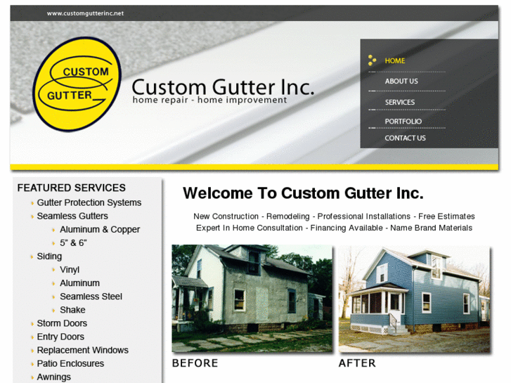 www.customgutterinc.com