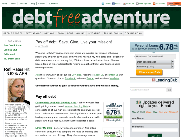 www.debtfreeadventure.com