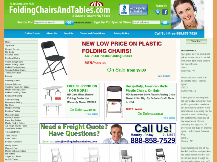 www.foldingchairsandtables.com