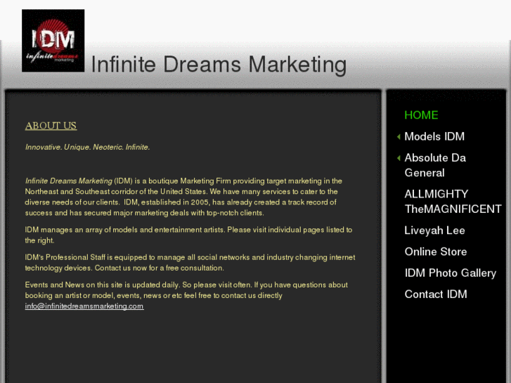 www.infinitedreamsmarketing.com