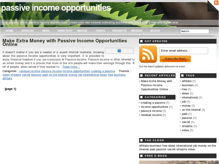 www.passiveincomeopportunities.info