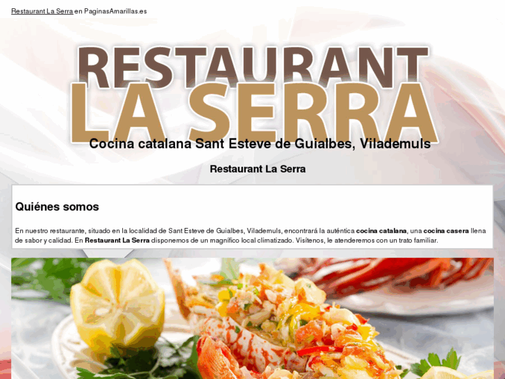 www.restaurantlaserra.es