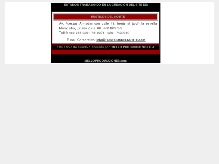 www.rusticosdelnorte.com