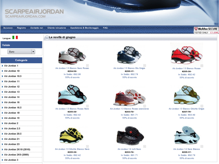 www.scarpeairjordan.com