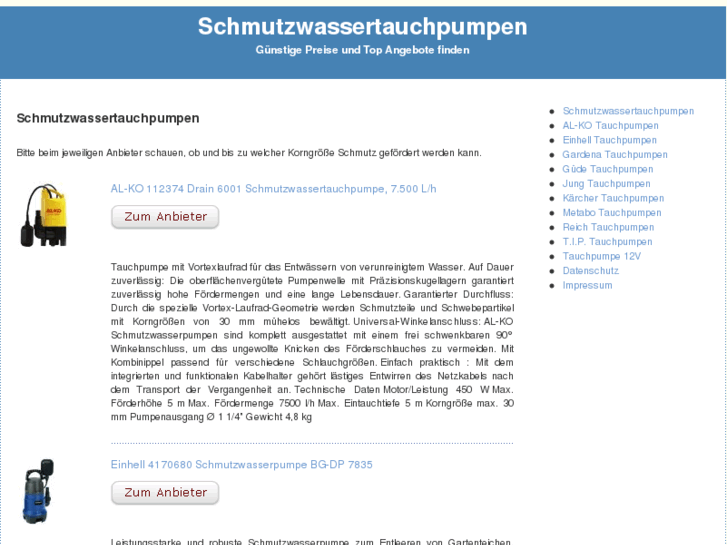 www.schmutzwasser-tauchpumpen.de