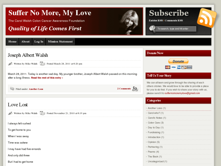 www.suffernomoremylove.com