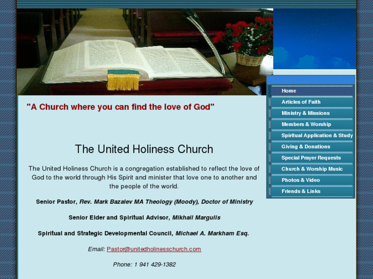 www.unitedholinesschurch.com