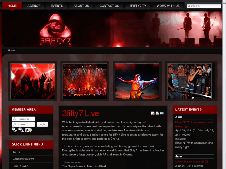 www.3fifty7live.com