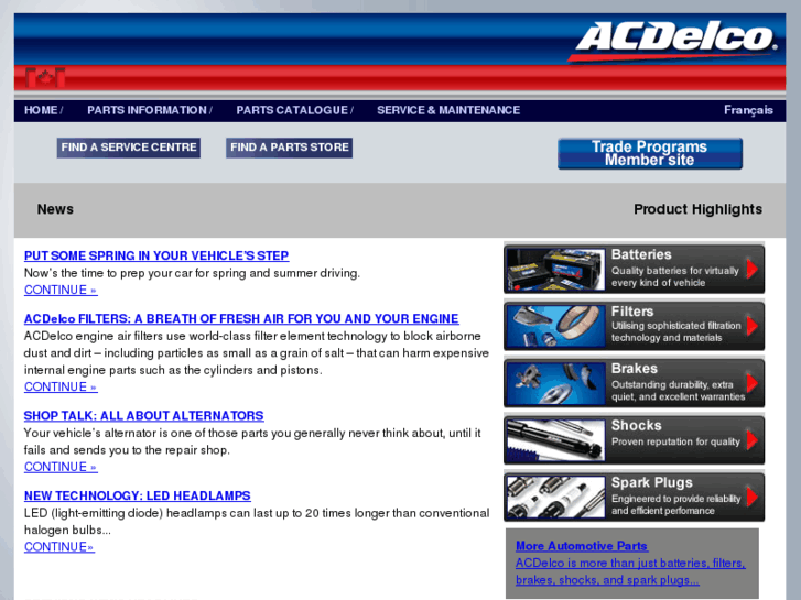 www.acdelcocanada.com