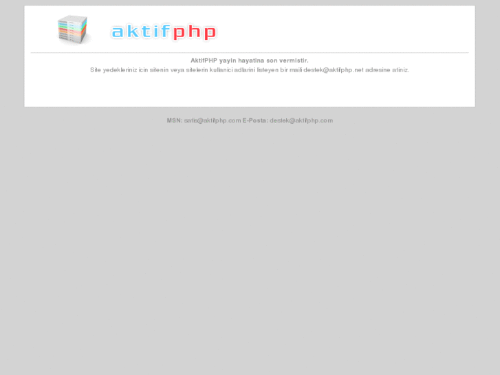 www.aktifphp.com