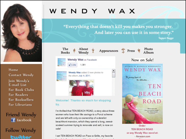 www.authorwendywax.com