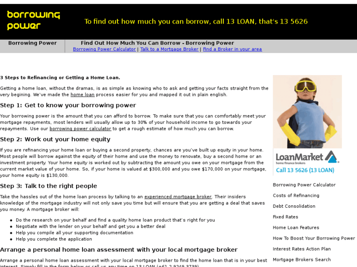 www.borrowingpower.com.au