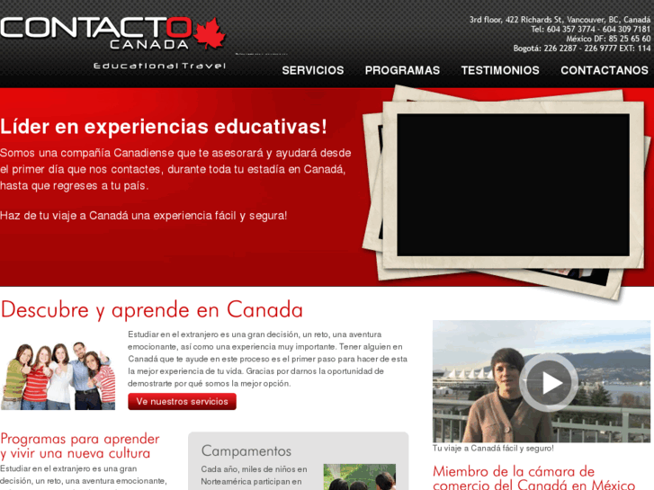 www.contactocanada.com