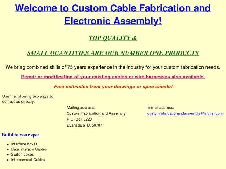 www.customfabricationandassembly.com