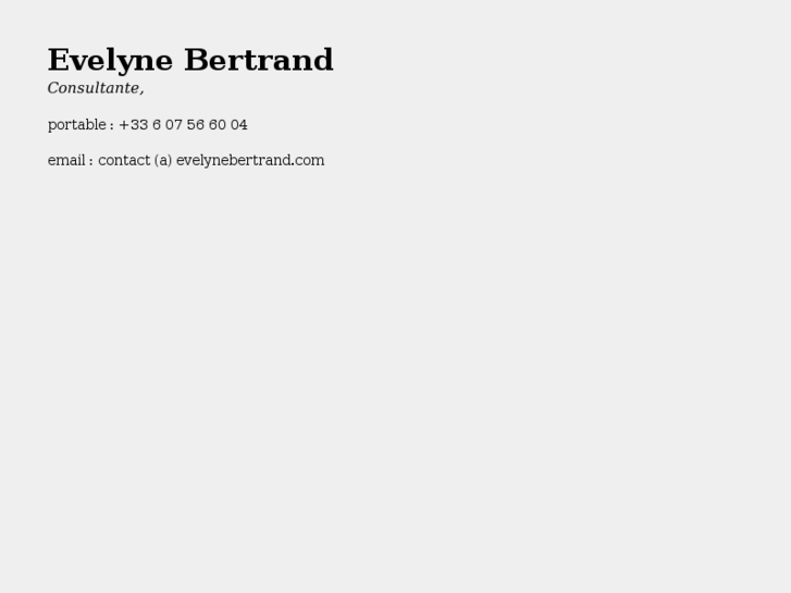 www.evelynebertrand.com