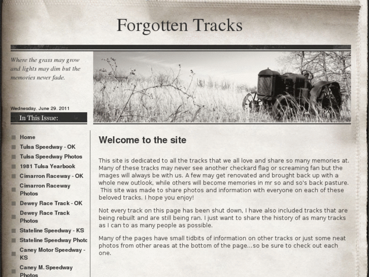 www.forgottentracks.com