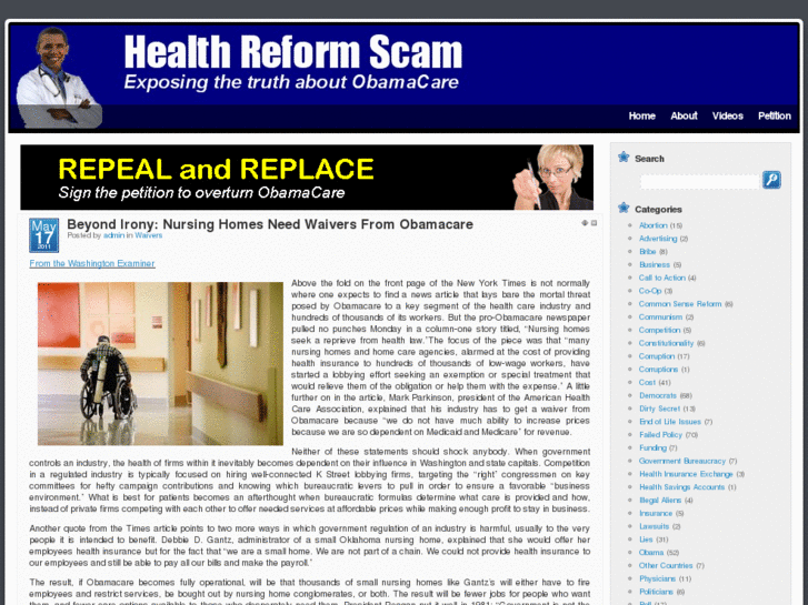 www.healthreformscam.com