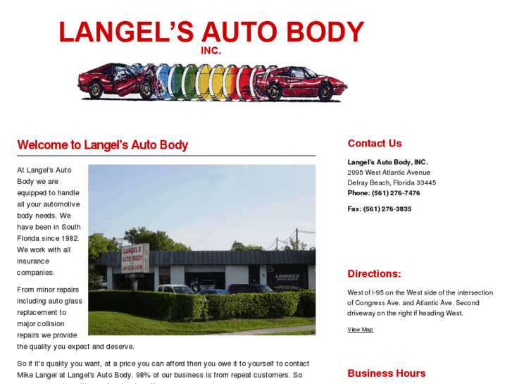 www.langelsautobody.com