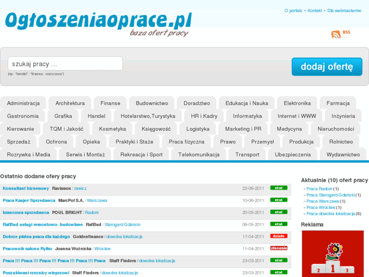 www.ogloszeniaoprace.pl