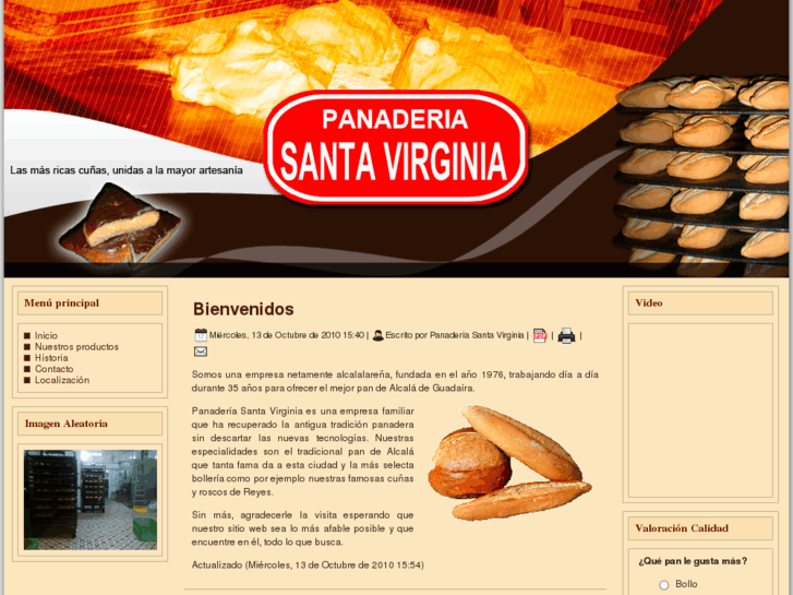 www.panaderiasantavirginia.com