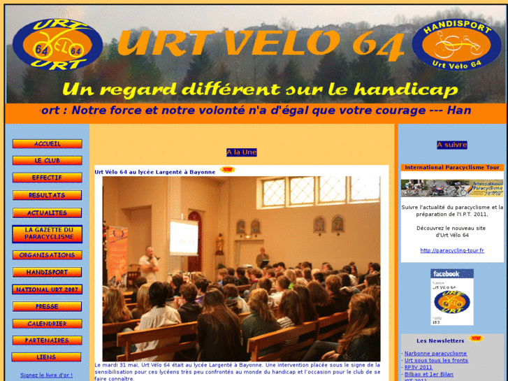 www.urtvelo64.com