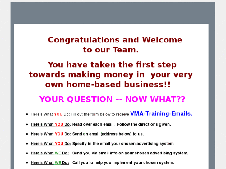 www.vma-training-emails.com