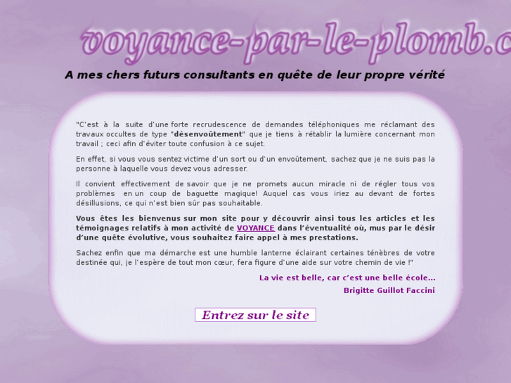 www.voyance-par-le-plomb.com